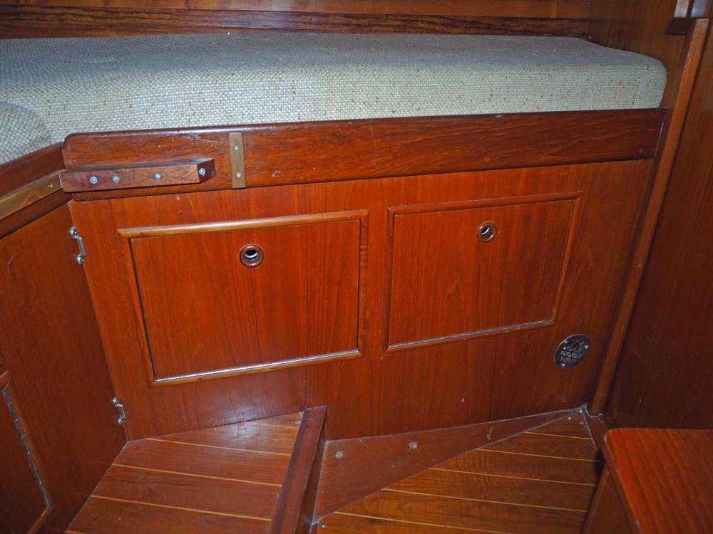 Achterkajuit, Accommodatie